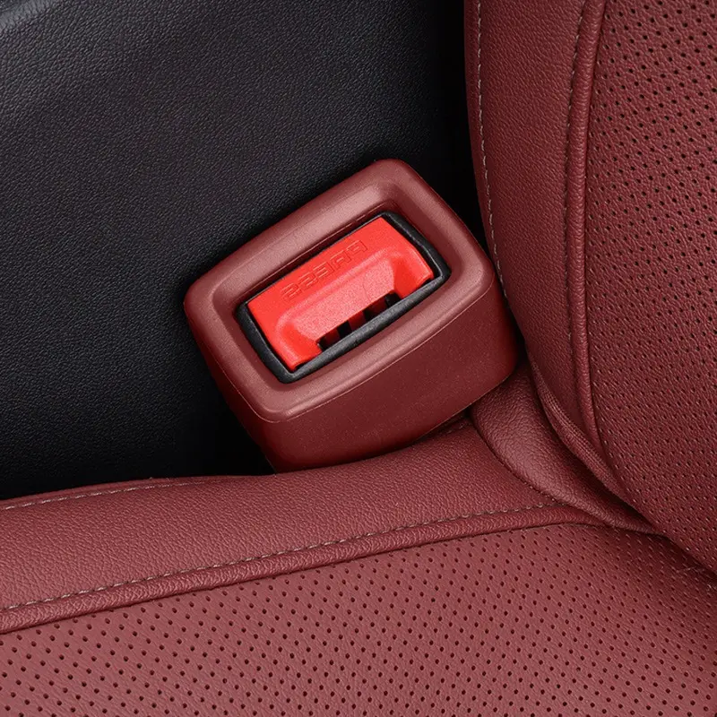 Car Seat Belt Buckle Cover Anti Scratch Seatbelt Button Protector Seat Belt Protection Cover Holder Car Interior Accessories