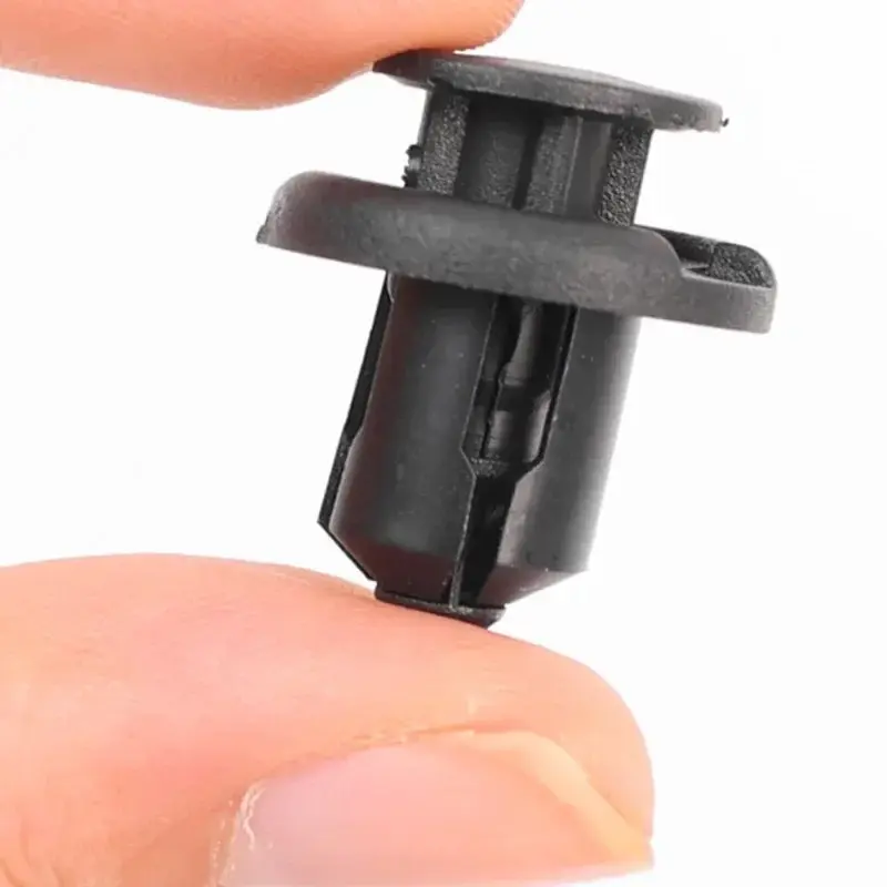 40PCS Car Fender Rivet Retainer Fastener Hole Rivet Retainer Push Pin Clips Auto Bumper Door Trim Panel Liner Clips