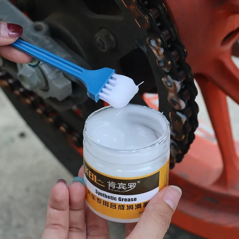 100g Brake Caliper Grease with Towel for Marine Grease Lock Gear Skylight High-Temperature Resistant Tractor Maintenance Agent