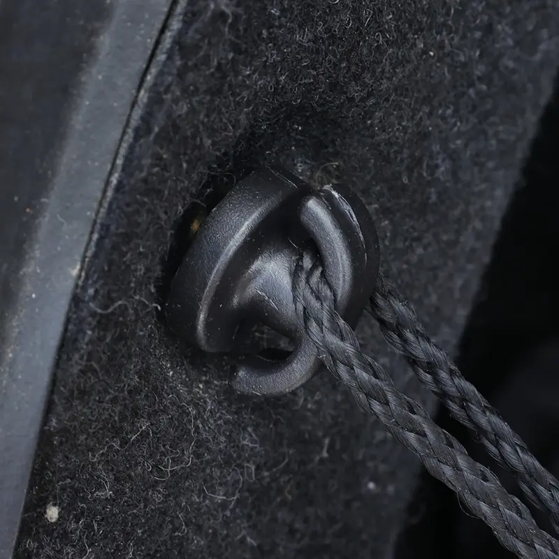 Car Mesh Pocket Hooks Seat Mesh Buckle Hanger Car Interior Trunk Screw Fixing Hook Ring Storage Mesh Pocket Mount Clip Universal