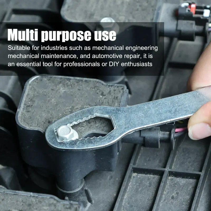 Universal Torx Wrench Self-tightening Adjustable Glasses Wrenches Board Double-head Torx Spanner Hand Tools for Car 8-24mm