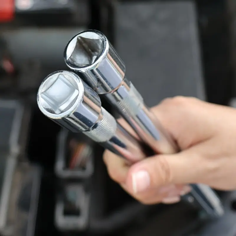1/2 Socket Ratchet Wrench Connecting Rod Electric Wrench Extension Rod Socket Wrench Tool for Car Repair Tools
