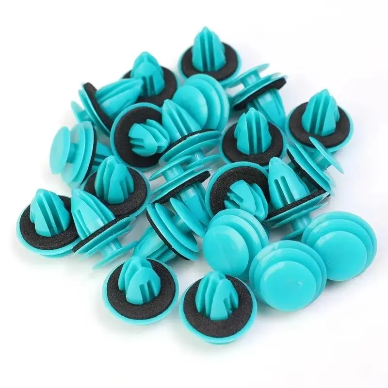 Green Nylon Retaining Clip for Toyota Bumper Door Buckle Car Interior Accessories Auto Vehicle Retainer Fastener Rivet 20-100pcs