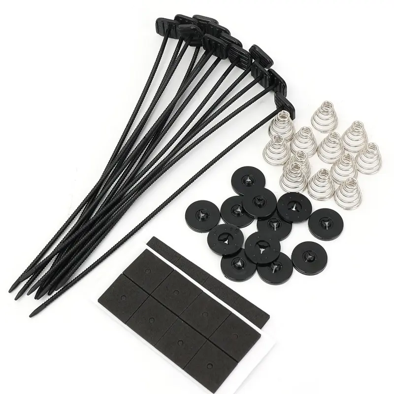 2Set Universal Car Truck Electric Radiator Fan Tie Strap Mounting Kit Auto Accessories Parts for Honda BMW Fiat Audi Toyota