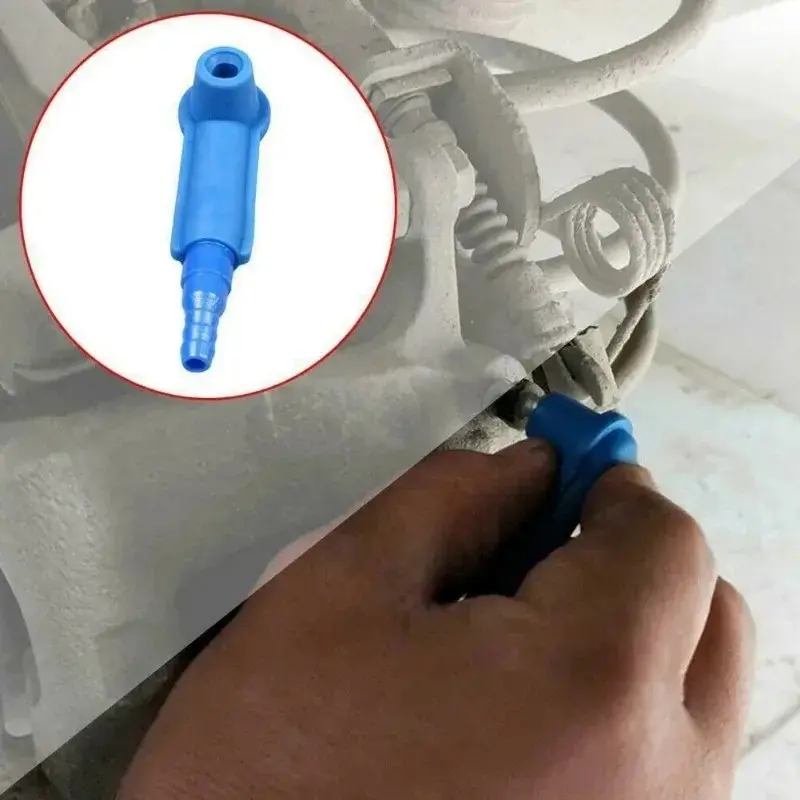 Motorcycle Car Brake Bleeder Joint Oil Bleeding Transfer Drained Kit Connector Tool Accessories Trucks Trailer Off Road 6/1pcs