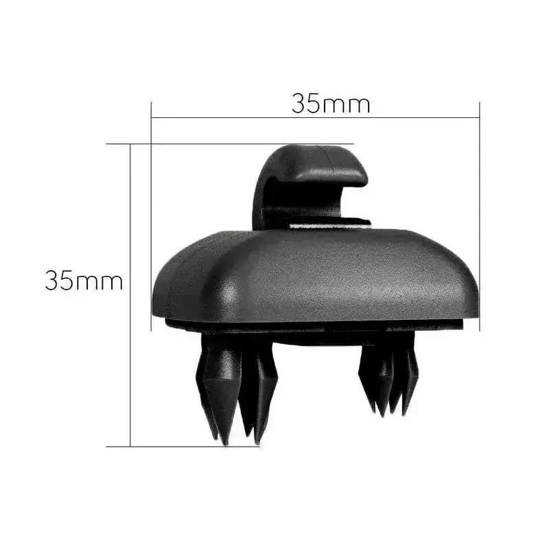 4/2pcs Car Sun Visor Retainer Hook Fastener Clip Holder Bracket for Audi A1 A3 A4 A5 Q3 Q5(8E0 857 562)A7 B6 B7 B8 S4 S5 Holders