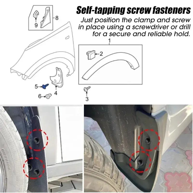 Chassis Engine Guard Metal Nut/Screw Washers U-shape Clip for BMW E46 E92 E90 F10 Car Fender Bumper Cross Head Screws 40/20pcs