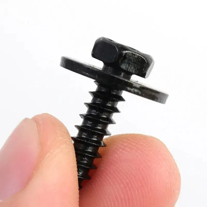 Chassis Engine Guard Metal Nut/Screw Washers U-shape Clip for BMW E46 E92 E90 F10 Car Fender Bumper Cross Head Screws 40/20pcs