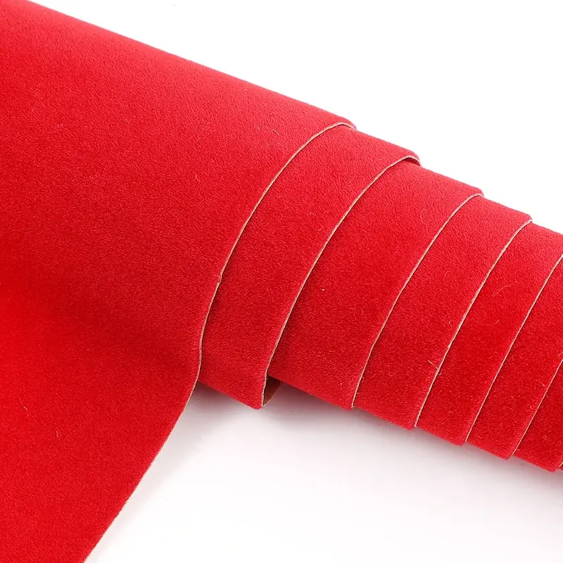 Soft Velvet Cloth Sticker Car Fluff Fabric Suede Wrapping Film Jewelry Boxes Decoration Vinyl Fluff Cloth Self-adhesive Sticker
