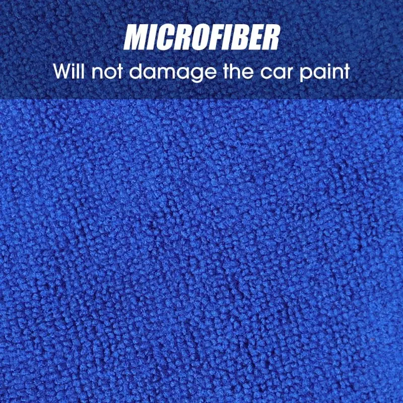 5-10inches Car Microfiber Polisher Pad Wash Buffer Waxing Sleeve Bonnet Polishing Hood for House Auto Cleaning Accessories 10PCS