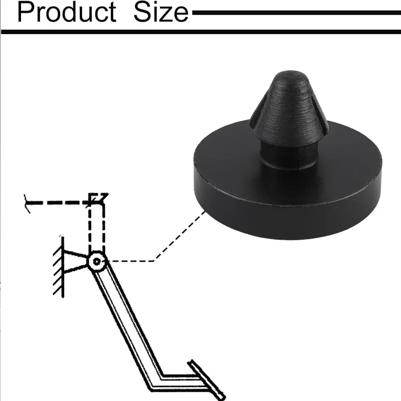 Car Cushion Brake Pedal Pad Stop Brake Light Switch Stopper for Toyota Lexus Brake Clutch Pedal Stop Pad Switch Clip 90541-06036