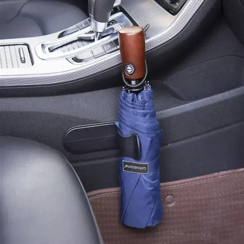 1/2/4pcs Car Umbrella Holders Trunk Storage Organizer Hook Umbrella Mounting Holder Fastener Clips Automotive Accessories