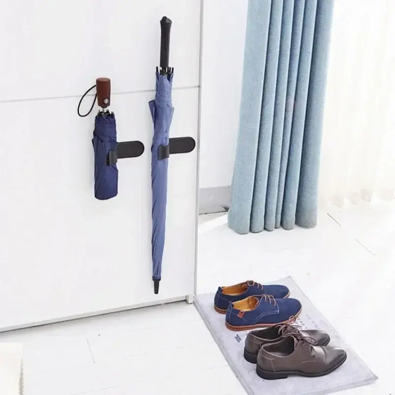 1/2/4pcs Car Umbrella Holders Trunk Storage Organizer Hook Umbrella Mounting Holder Fastener Clips Automotive Accessories