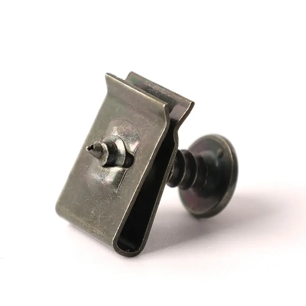 Car Fastener Clip U-Type Metal Screw Clip Tools for Motorcycle Engine Undertray Splash Shield Guard Bumper Screw Car Accessories