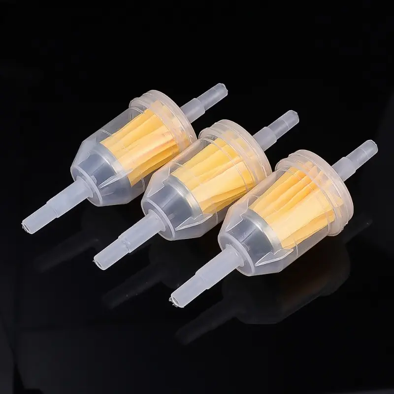 1-6pcs Car Gasoline Oil Filter Pipes Universal Inline Gas Fuel Filter for Small Engine Lawn Mower Motorcycle Accessories 6MM-8MM