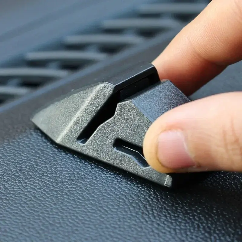 Multifunctional Car Card Clamp Parking Card Fixed Holder Clip Auto Accessories Car Temporary Parking Card Ticket Holder