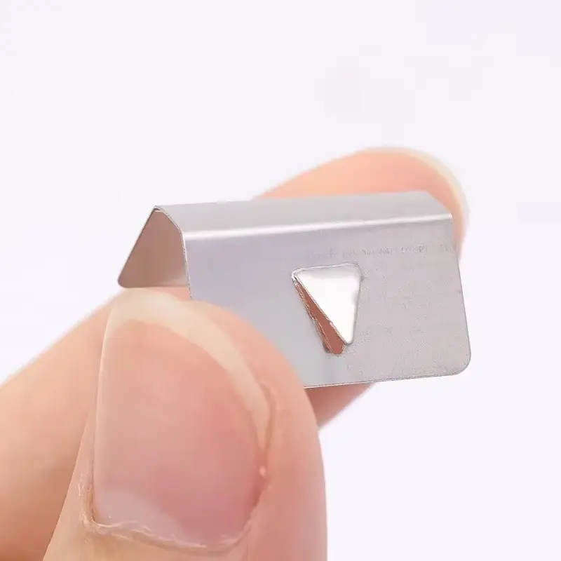 Universal Wind Rain Deflector Channel New Metal Retaining Clips Stainless Steel Car Wind Rain Deflector Sned Clips Clamp