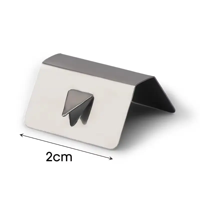 Universal Wind Rain Deflector Channel New Metal Retaining Clips Stainless Steel Car Wind Rain Deflector Sned Clips Clamp