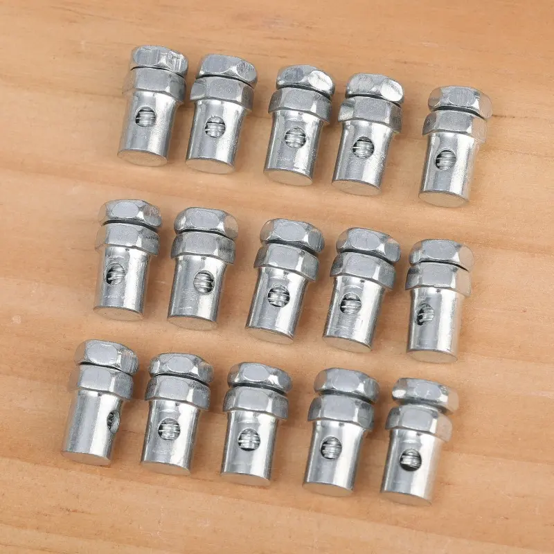 Off-road Motorcycle Throttle Cable Snap Head Wire Rope Fixing Clip Throttle Cable Stop Bolt Bike Cable Stop Bolt Pin Accessories