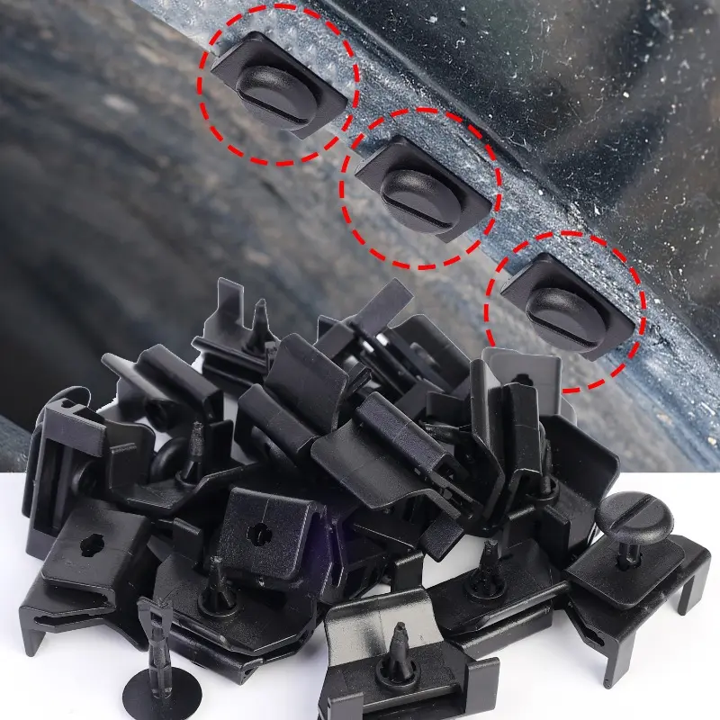 Car Mudguard Fixing Clips Auto Front Bumper Mount Buckle Engine Guard  Plastic Clip for Toyota 5387928010 538790R010 Accessories