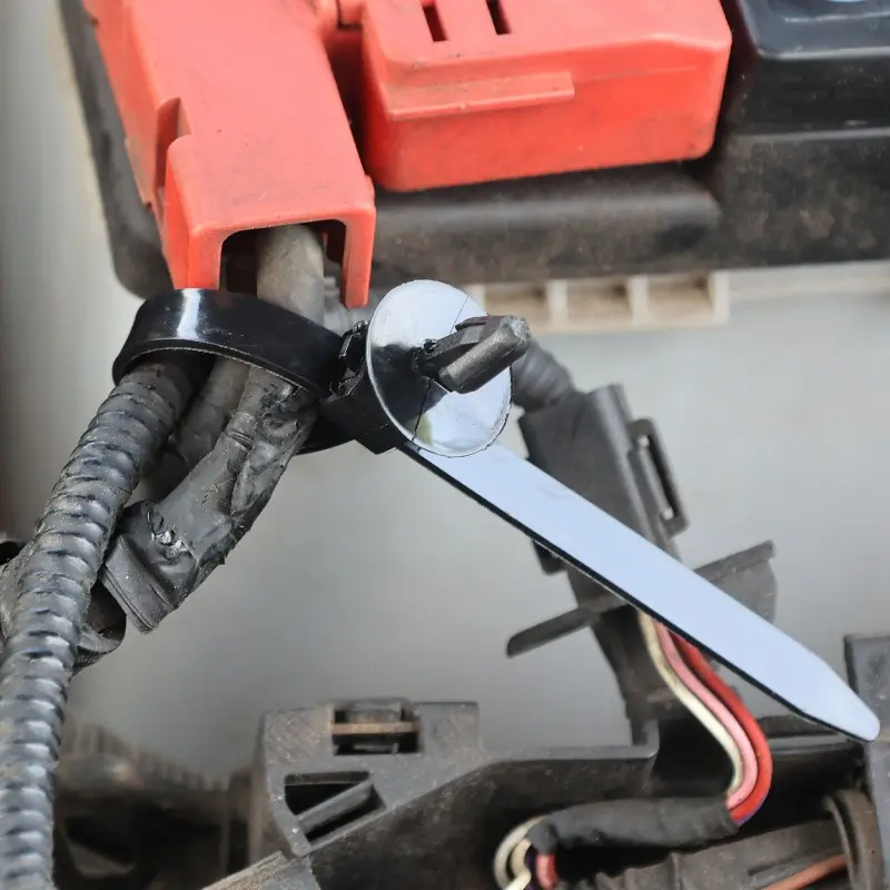 Car Wiring Harness Fasteners Universal Nylon Aircraft Head Tie Cable Clamps Management Wiring Machine for Pipe Fixing