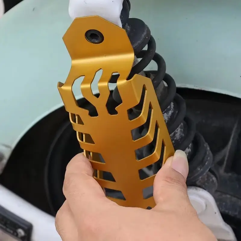 Motorcycle Shock Absorber Cover Front and Rear Fork Decorative Aluminum Protector Modification Accessories Universal Motorcycle