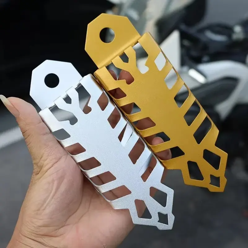 Motorcycle Shock Absorber Cover Front and Rear Fork Decorative Aluminum Protector Modification Accessories Universal Motorcycle