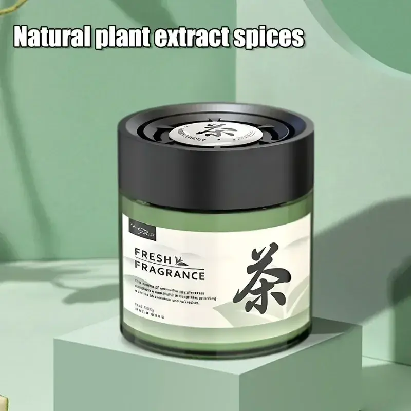 Car Air Freshener Solid Oriental Gardenia Jasmine Oolong Tea Fragrance Auto Interior Perfume Diffuser Car Deodorant Accessories