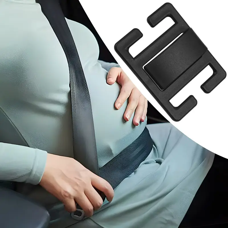 Car Seat Belt Adjuster Clip for Neck Comfort Shoulder Strap Positioner Reduce Discomfort Universal Fit Compact Accessory