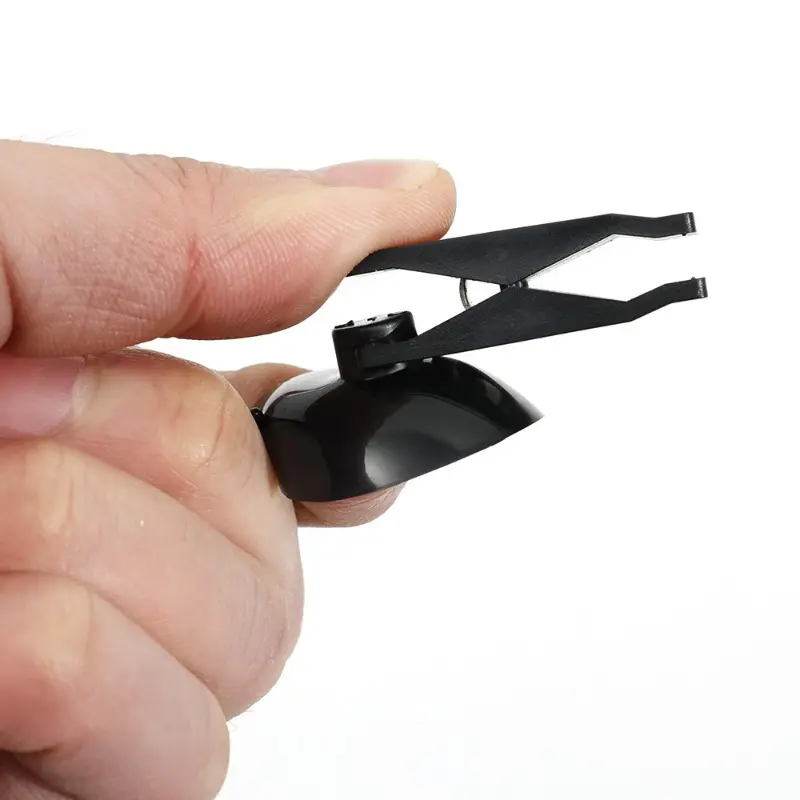 Car Interior Window Clip Mount Black Suction Cap Clip Plastic Sucker Removable Holder for Sunshade Curtain Towel Ticket