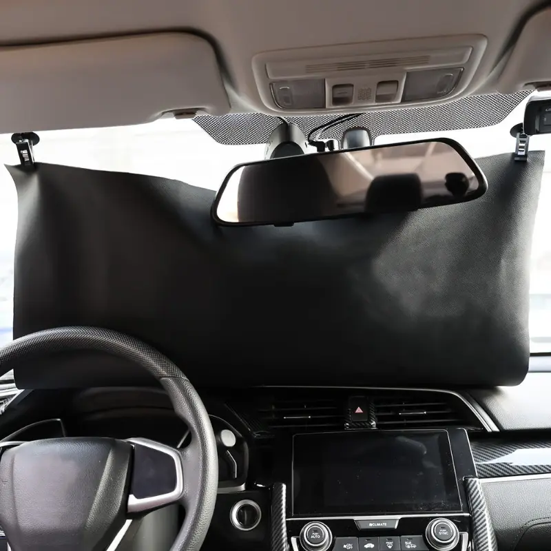 Car Interior Window Clip Mount Black Suction Cap Clip Plastic Sucker Removable Holder for Sunshade Curtain Towel Ticket