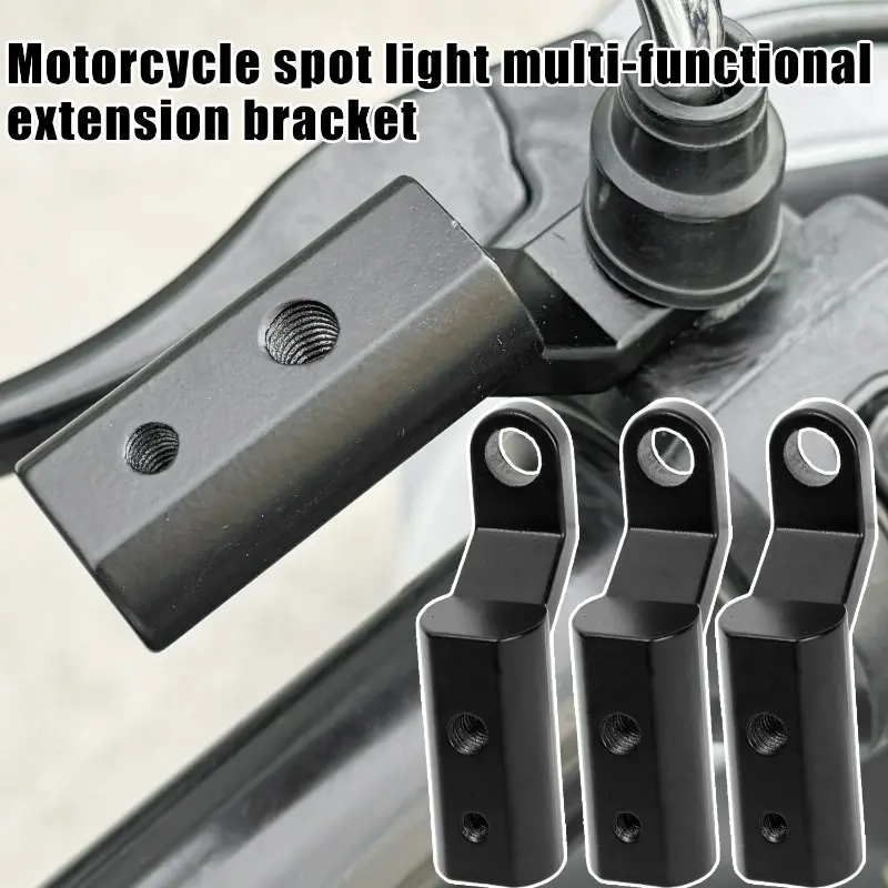 Motorcycle Rearview Mirror Expander Bracket Aluminum Alloy Stand Universal Adapter Holder Mount Motorbike Bike Accessories
