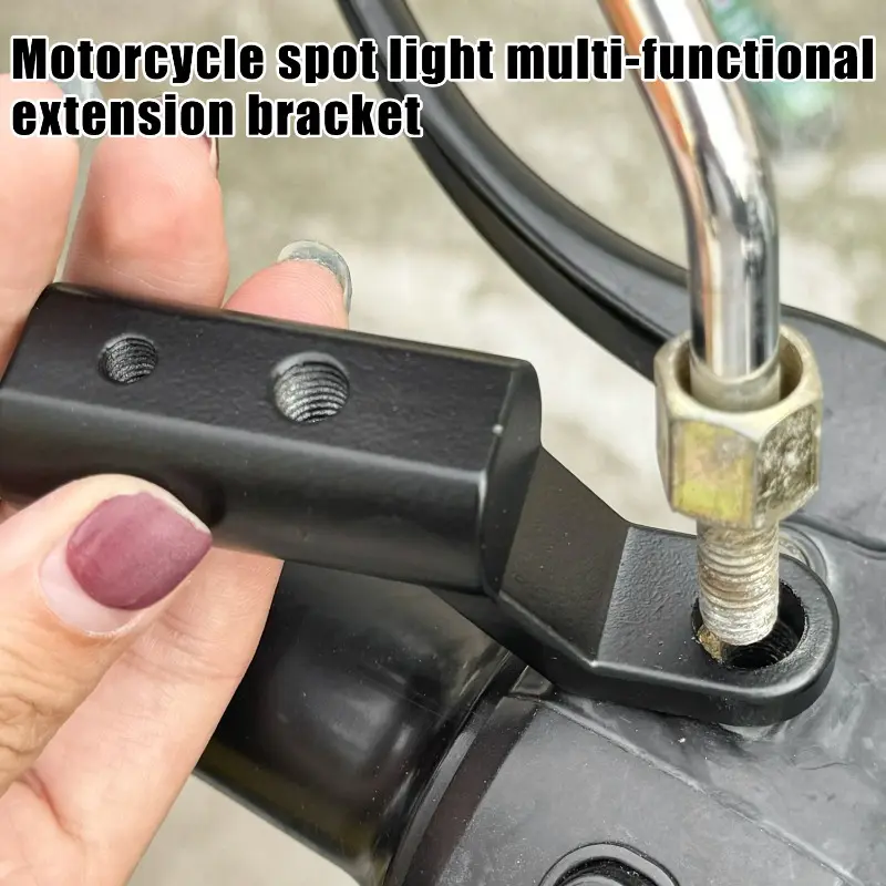Motorcycle Rearview Mirror Expander Bracket Aluminum Alloy Stand Universal Adapter Holder Mount Motorbike Bike Accessories