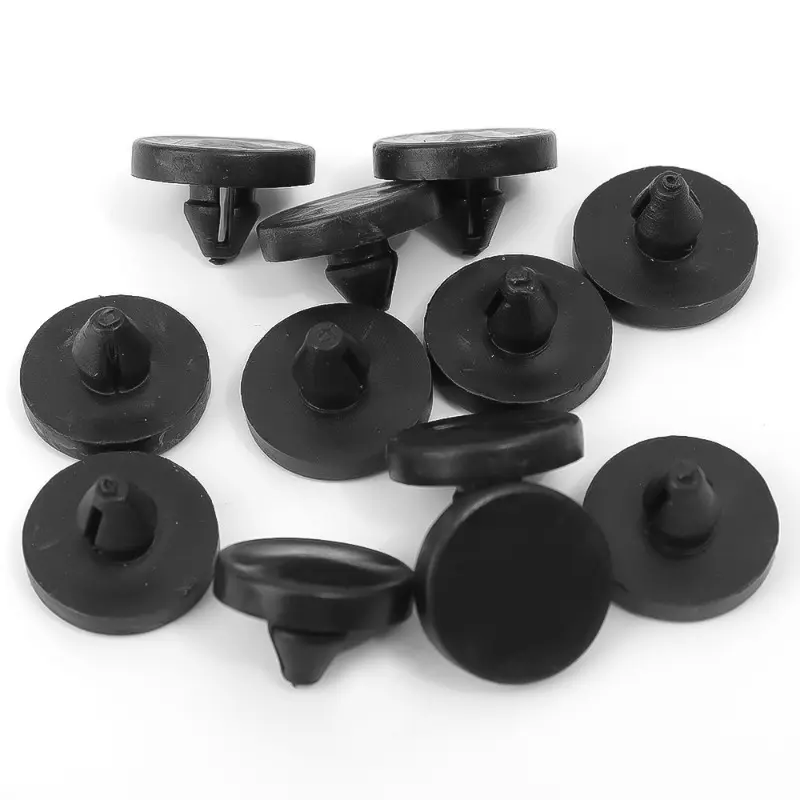 24-12pcs Car Brake Pedal Stopper Stop Lamp Switch Rubber Cushion Pada Fastener Clip Car Interior Accessories 90541-06036 Parts
