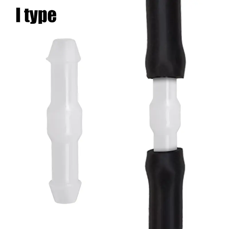 10-30x Car Wiper Spray Pipe Joint T Y I Type Windshield Washer Pipe Nozzle Wiper Cleaning Water Hose Tube Joint Car Accessories