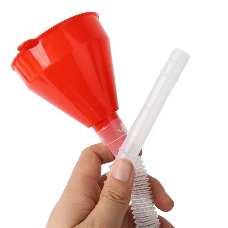 Refueling Funnel Motorcycles Filling Engine Multi-Function Car Refuel Oil Funnel Change Fill Transfer Tool