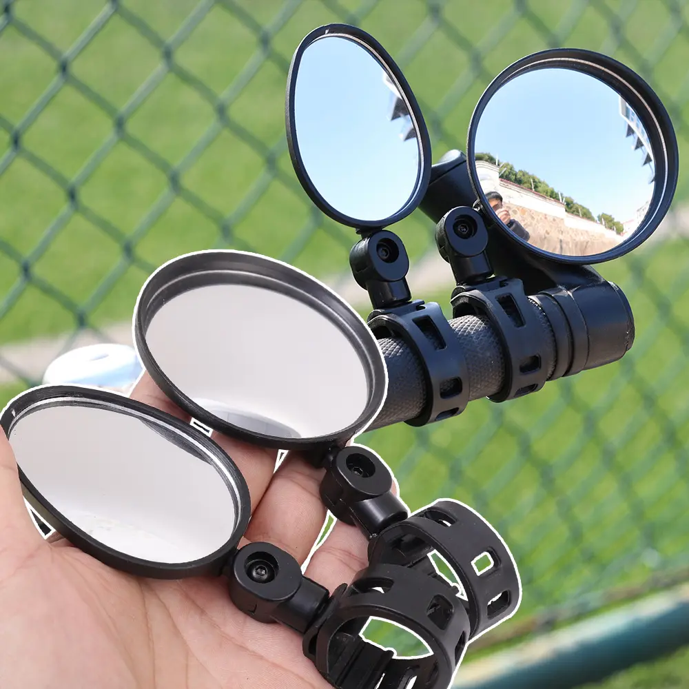 Universal Bicycle Mirror Handlebar Rearview Mirror for Bicycle Motorcycle 360 Rotation Adjustable for Bike Riding Cycling Mirror
