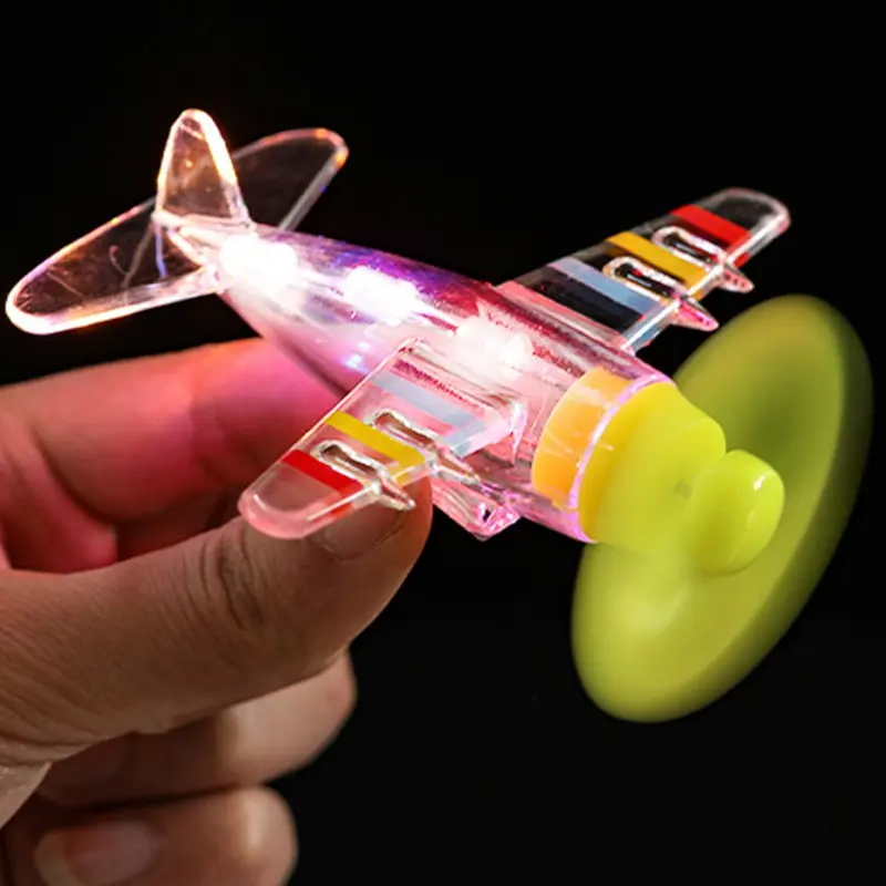 Wind Power LED Light Motorcycle Safe Riding Airplane Ornament for Motorcycles Handbar Car Rearview Mirror Decoration Accessories