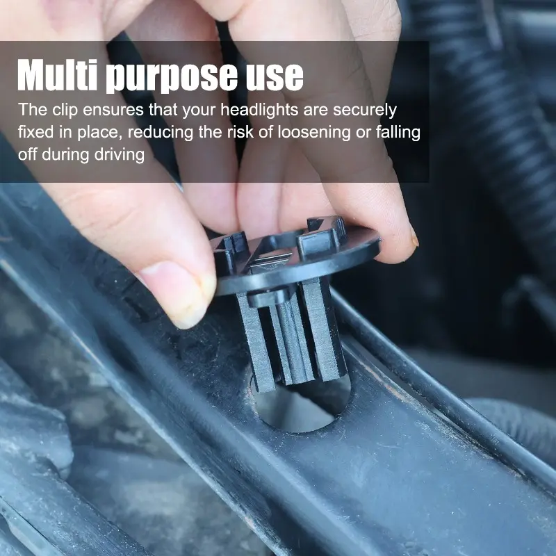 8/4Pcs Headlight Fastener Clip 1248210520 for Mercedes Benz W124 300CE E420 E320 E300 260E 300E 400E 500E 300D Auto Fastener