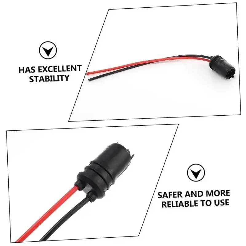 1-10pcs T10 W 5W Auto Wig Gloeilamp Socket Connector for Houder Verlengstuk Led Lamp Lampvoet Houder Wig Basis Gloeilamp Plug