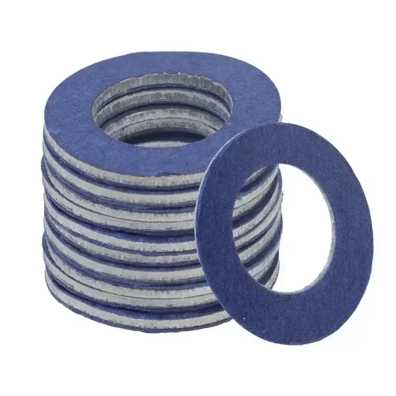 Car Screw Gasket for Toyota Cars Engine Seal Aluminum Oil Drain Plug Screws Washers Wear Part Automotive Replacement Accessories