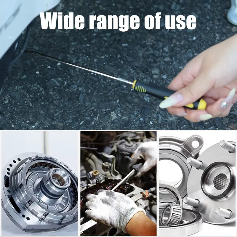 6pcs/set Car Auto Oil Seal Screwdrivers Set O-Ring Seal Gasket Puller Remover Pick Hooks Vehicle Disassembly Tools