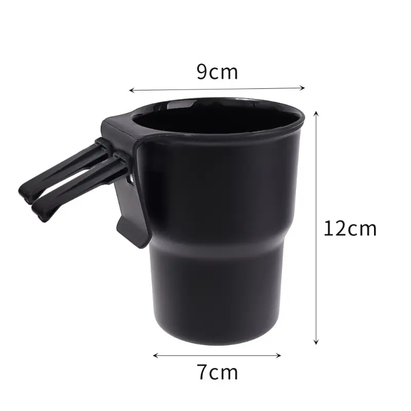 Car Vent Mount Cup Holder Multifunctional Organizer with Drink Stand Waste Bin Auto Accessories 2025 New Storage Box