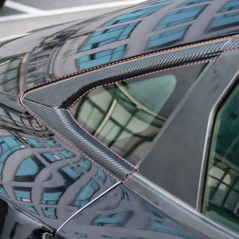 Car Window Trim Vinyl Film Door Waistline Sticker Black Line Decoration Accessories for Mini Cooper R55 R56 R60 R61 F54 F56 F60