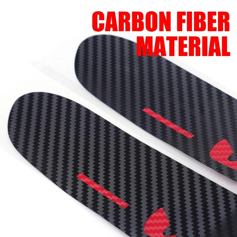 Carbon Fiber Stickers Taillight Brake Lights Lamp Protector Cover Auto Styling for Chery Logo Tiggo 7 Devil Sticker Accessories