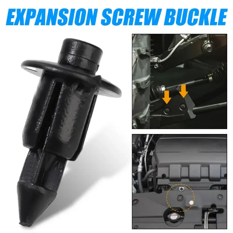 2-50pcs for Suzuki Kawasaki Yamaha Expansion Screw Fasteners Motorbike Shell Fairing Plastic Rivet Motorcycle Accessories