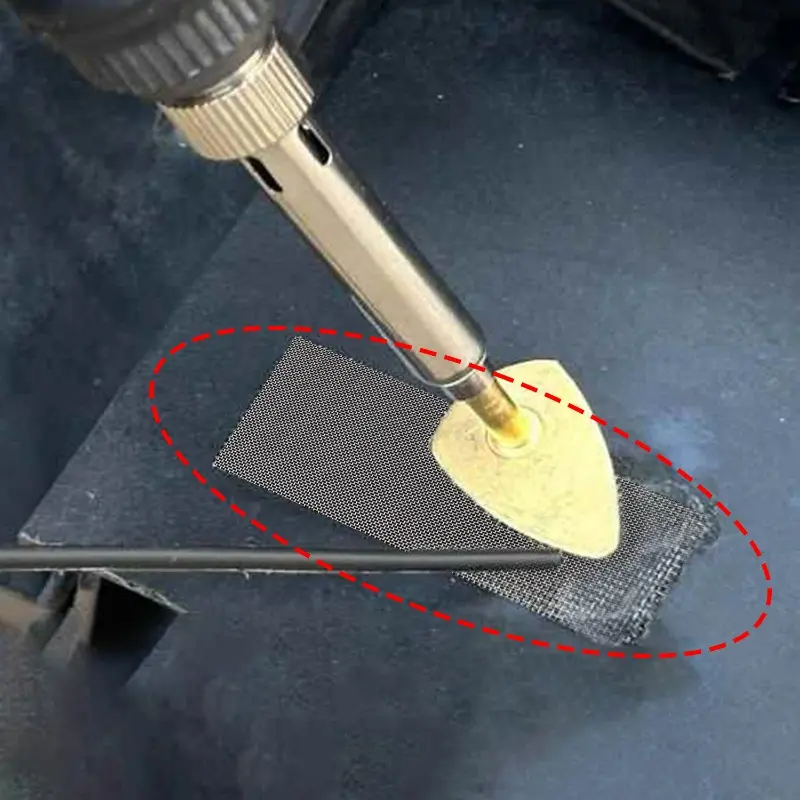20-5pcs Car Bumper Stainless Steel Repair Net Plastic Crack Repair Mesh Net for Bumper Body Vents Welding Tools Car Accessories