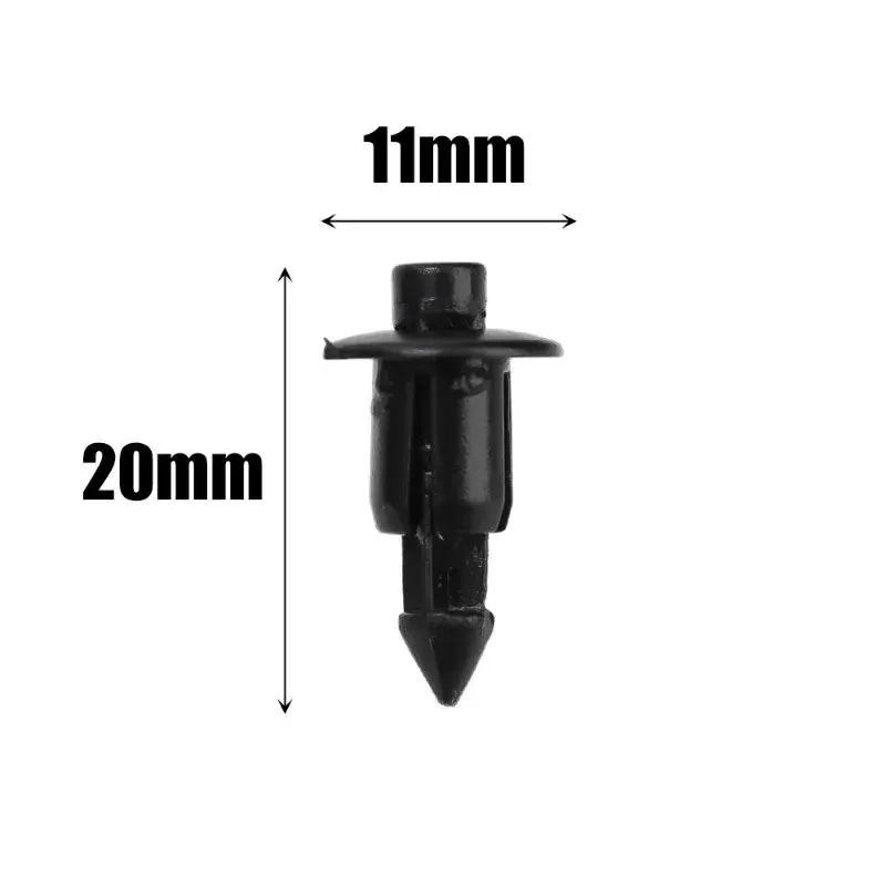 2-50pcs for Suzuki Kawasaki Yamaha Expansion Screw Fasteners Motorbike Shell Fairing Plastic Rivet Motorcycle Accessories