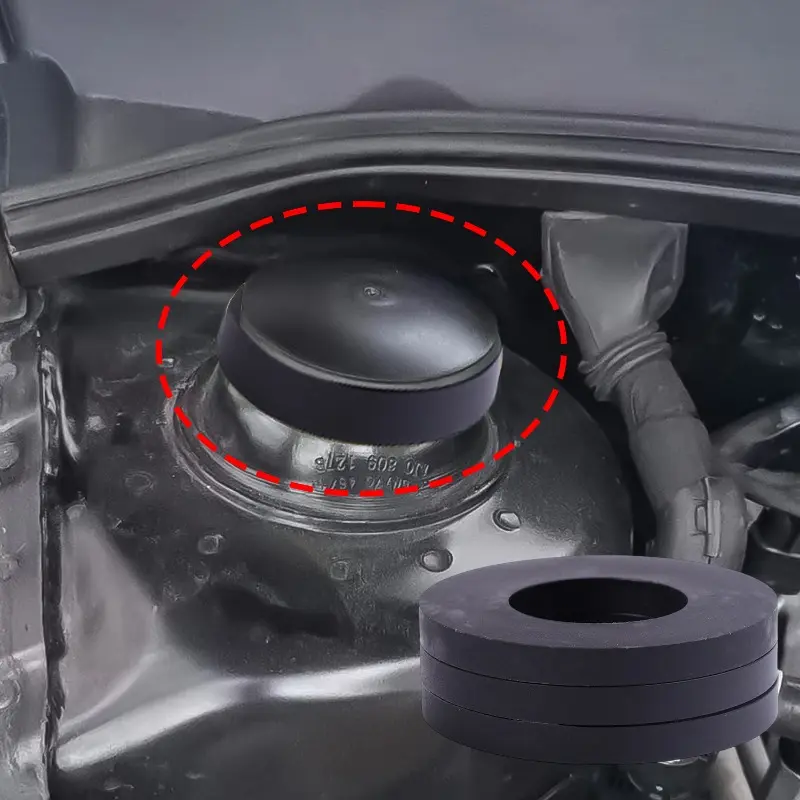 Universal Shock-Absorbers Pad Bushing Protector Rubber Ring for VW Golf MK4 Jetta Bora Skoda Bushing Hood Seal Front Bearing Top