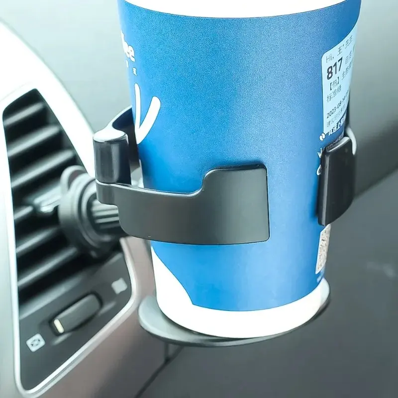 Car Cup Holder Multifunctional Auto Air Conditioning Outlet Hanging Drink Holder Ashtray Water Cup Bracket Phone Anti-slip Stand